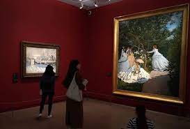 Women In The Garden By Claude Monet