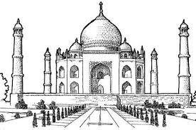 See more ideas about coloring pages, taj mahal, coloring pictures. Taj Mahal Coloring Page