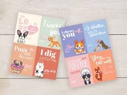 We do know that february has long been celebrated as a month of romance, and that st. Printable Dog Valentine S Day Cards The Dog Guide San Antonio
