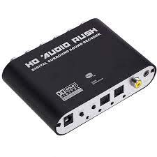 5 1 ch audio decoder spdif coaxial to