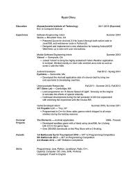 Internship Resume Template And Job Related Tips Hloom