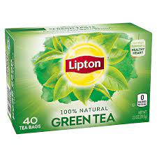 lipton pure green tea bags tea