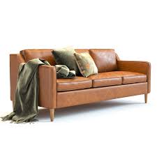 west elm hamilton sofa 3d model 10
