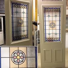 Victorian Stained Glass Door Period