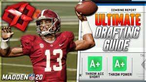 How To Scout And Draft Like A Boss In Madden 20 Madden 20 Franchise Scouting And Drafting Guide
