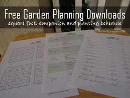 Vegetable Garden Planner Printables