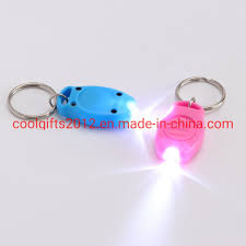 Hot Item Promotional Gift Uv Light Led Key Chain Keychain Led Light Key Ring
