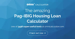 pag ibig housing loan calculator