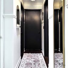 painting interior bedroom doors black