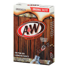 a w drink mix packets sugar free root