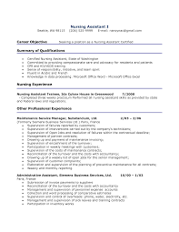Cover Letter Examples For Nursing Assistant