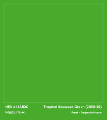 Tropical Seaweed Green 2030