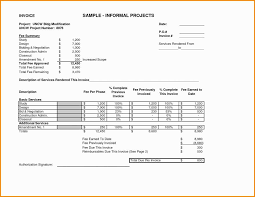 Sample Invoice For Services Rendered Template And Legal