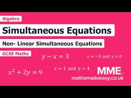 Simultaneous Equations Worksheets