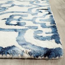 hand tufted wool pile rug