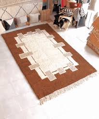 moroccan hand woven and ivory