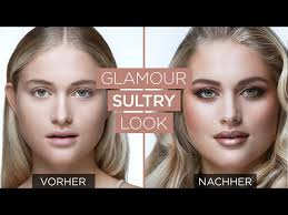 glamour sultry look make up tutorial