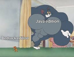 Jun 09, 2021 · also read: Bedrock Edition Vs Java Edition R Minecraftmemes Minecraft Know Your Meme