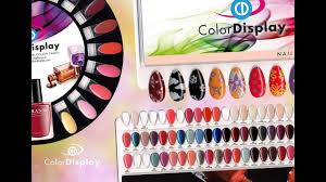Colordisplay Nail Polish Charts Palettes And Gel Color Displays