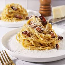 spaghetti carbonara for two no cream