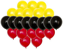 mickey mouse colors party balloon set