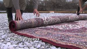 oriental rug cleaning process