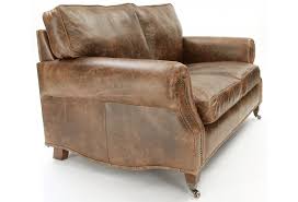 Vintage Leather Small 2 Seater Sofa