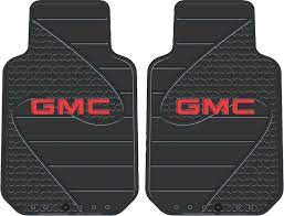 2006 gmc truck front floor mats black