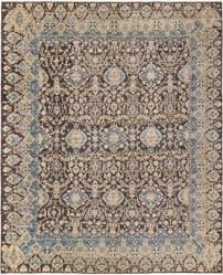solo rugs hand knotted wool oriental gray area rug 8 1 x9 10