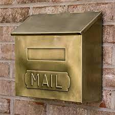 Wall Mount Mailbox Mounted Mailbox