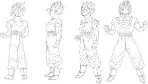 This drawing was made at internet users' disposal on 07 february 2106. Download Dragonball Z Gohan Super Saiyan By Horsemanofwar14 Dragon Ball Z Battle Of Gods Drawings Full Size Png Image Pngkit