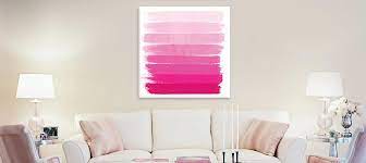 Pink Wall Art Canvas Prints By