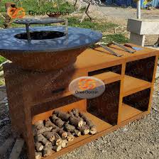outdoor cing wood stove grill grill