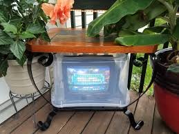 A Super Outdoor Television Setup