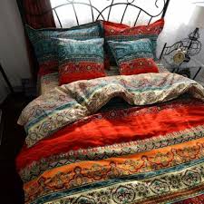 queen bedding sets bohemian comforter