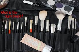 what are the right makeup brushes for me