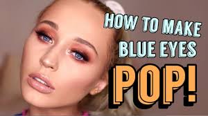 how to make blue eyes pop you