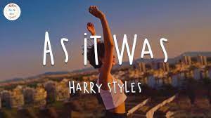 Harry Styles - As It Was (Lyric Video ...