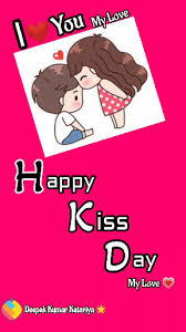 happy kiss day images es