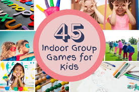 fun indoor group games for kids to play
