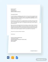 Sample Landlord Letters To Tenants Best Of Best S Of Letters From  gambar png