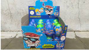 Dexter Laboratory Surprise Eggs with Free Gift Inside!! - YouTube