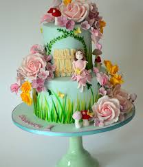 Fairy Garden Cake Decorating Photos