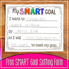 Student Goal Setting In Elementary School