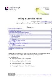 How to Write a Literature Review Outline