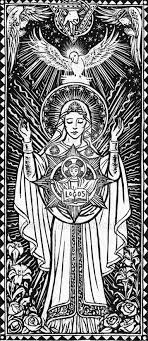 Welcome to our popular coloring pages site. Art Therapy Coloring Page Virgin Mary Magnificat 10