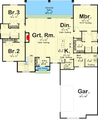 3 Bed Modern Cottage House Plan With