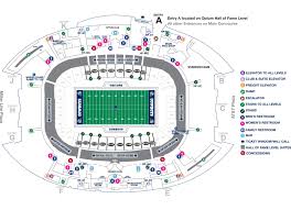 Ohio State Stadium Seating Chart View At T Stadium Dallas