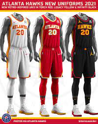 It's time to rebrand again! Atlanta Hawks Unveil New Uniforms Logos Colours Sportslogos Net News