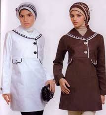 Model baju batik kerja kantor wanita terbaru. Model Seragam Kerja Wanita Berjilbab Hijab Converse